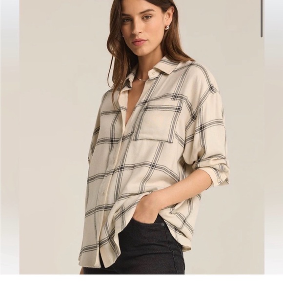 Z Supply Tops - Z Supply River Plaid Button-Down Shirt